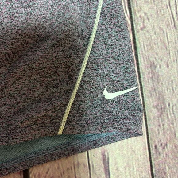 Nike Pro Plus Purple Heather Women's Dri-FIT Athletic Training Gym Shorts XL - Picture 6 of 9